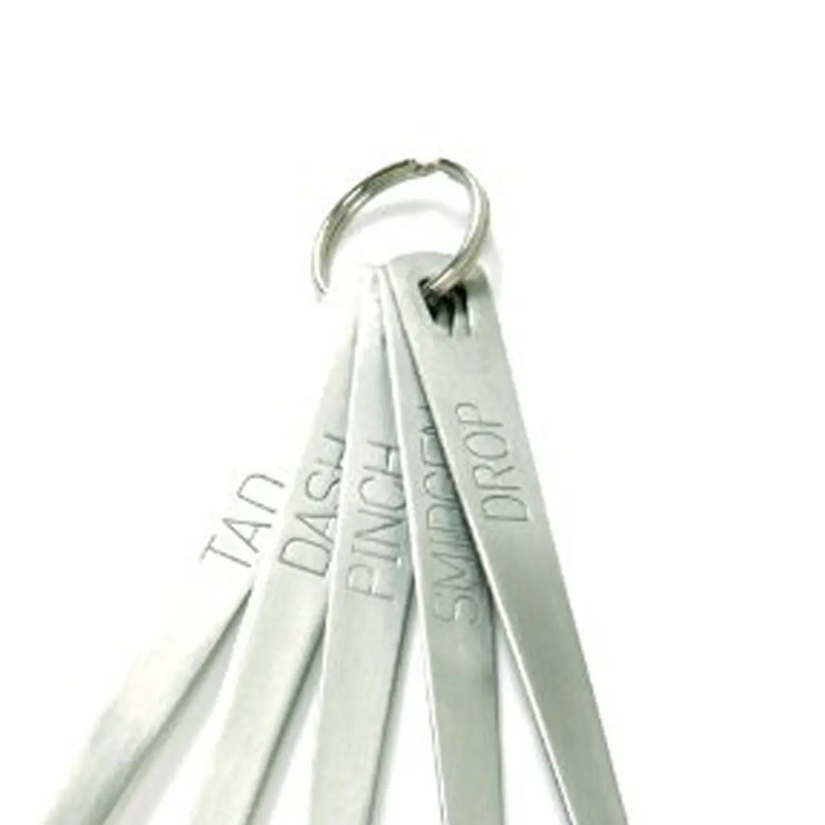 Norpro Mini Stainless Steel Measuring Spoons Set of 5 | Small, Precise, Durable Kitchen Tools - view 3