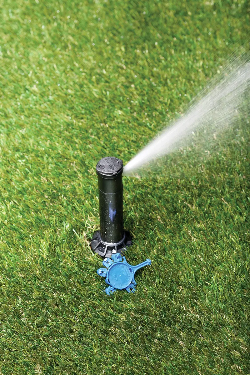 Rain Bird 32SA Gear Drive Rotor, Full Circle, 19-32 Feet | Water-Saving Rain Curtain Nozzle Technology - view 9