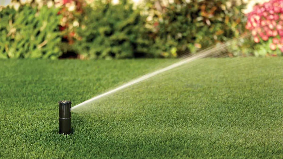 Rain Bird 42SA+ Gear Drive Rotor Sprinkler 26-38 ft Spray Distance | Water-Saving Rain Curtain Nozzle Technology - view 5
