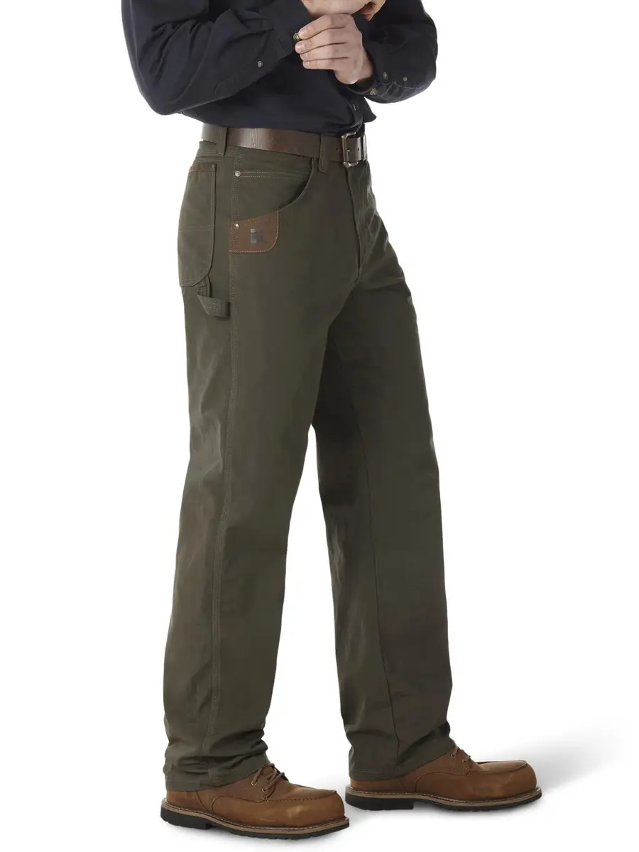 Wrangler Carpenter Jean Loden 38W x 34L | Durable Workwear with Comfort Fit - view 2