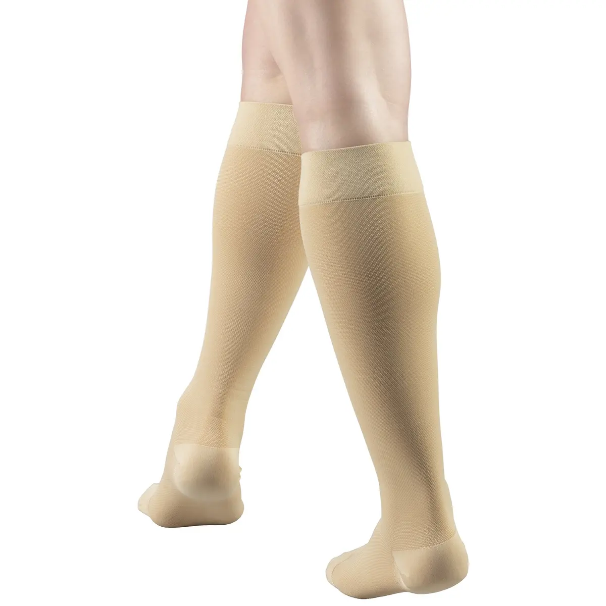 Truform 20-30 mmHg Compression Stockings for Men and Women | Knee High, Beige, 3X-Large - view 6