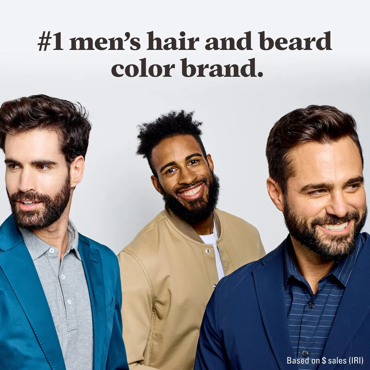 Just For Men Mustache & Beard Darkest Brown M-50 | Ammonia-Free Facial Hair Coloring - view 5