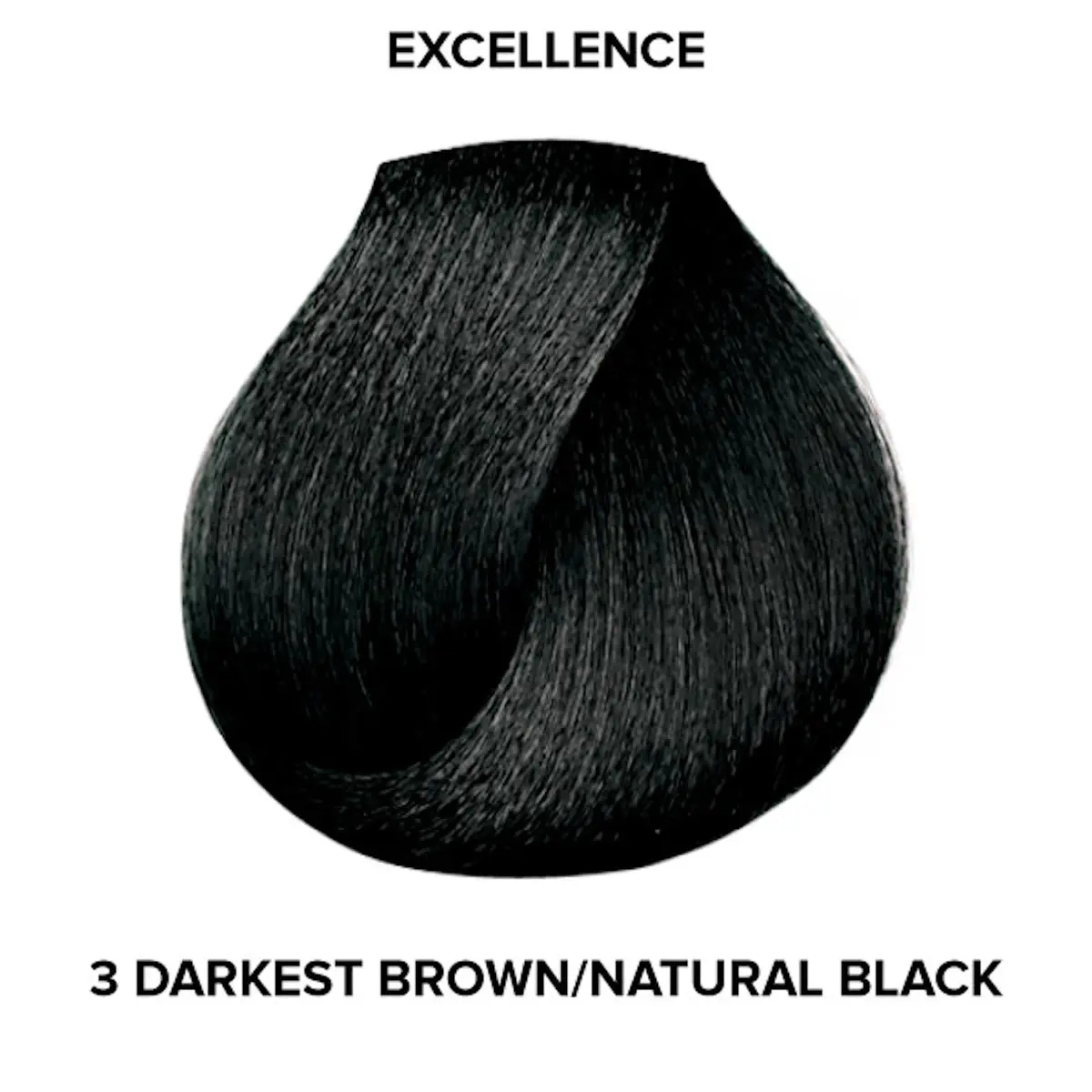 L'Oréal Technique Excellence Crème Permanent Hair Color – 3 Natural Black | Superb Gray Coverage - view 7