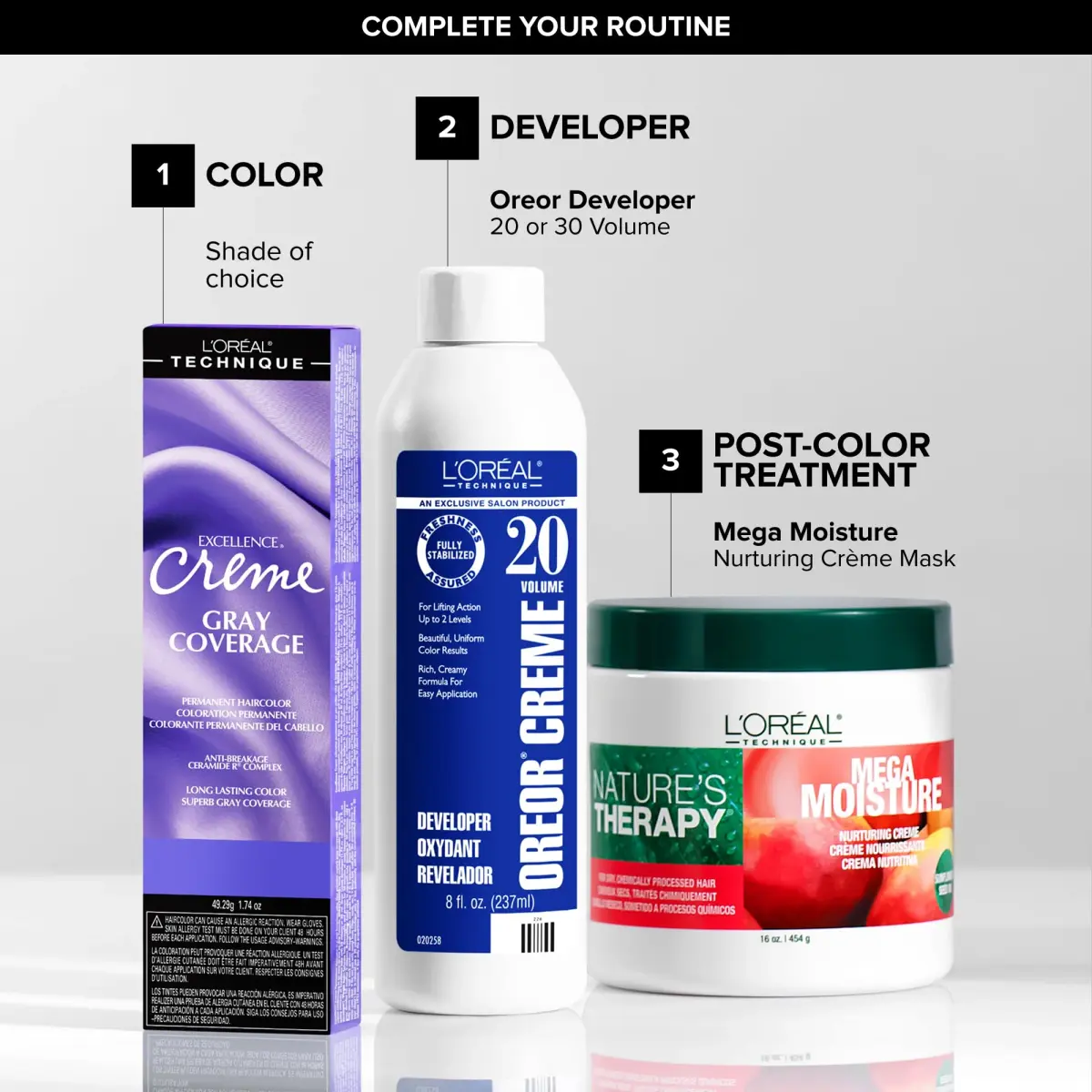 L'Oréal Technique Oreor 30 Volume Creme Developer 237ml (8 Fl Oz) | Consistent Color Results - view 3
