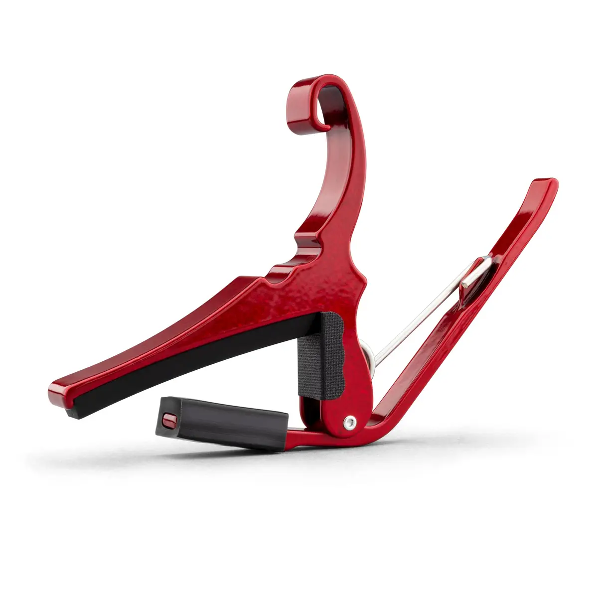 Kyser Quick-Change Guitar Capo for 6-string Acoustic Guitars, Ruby Red, KG6RA | Professional Quality Aluminum - view 2