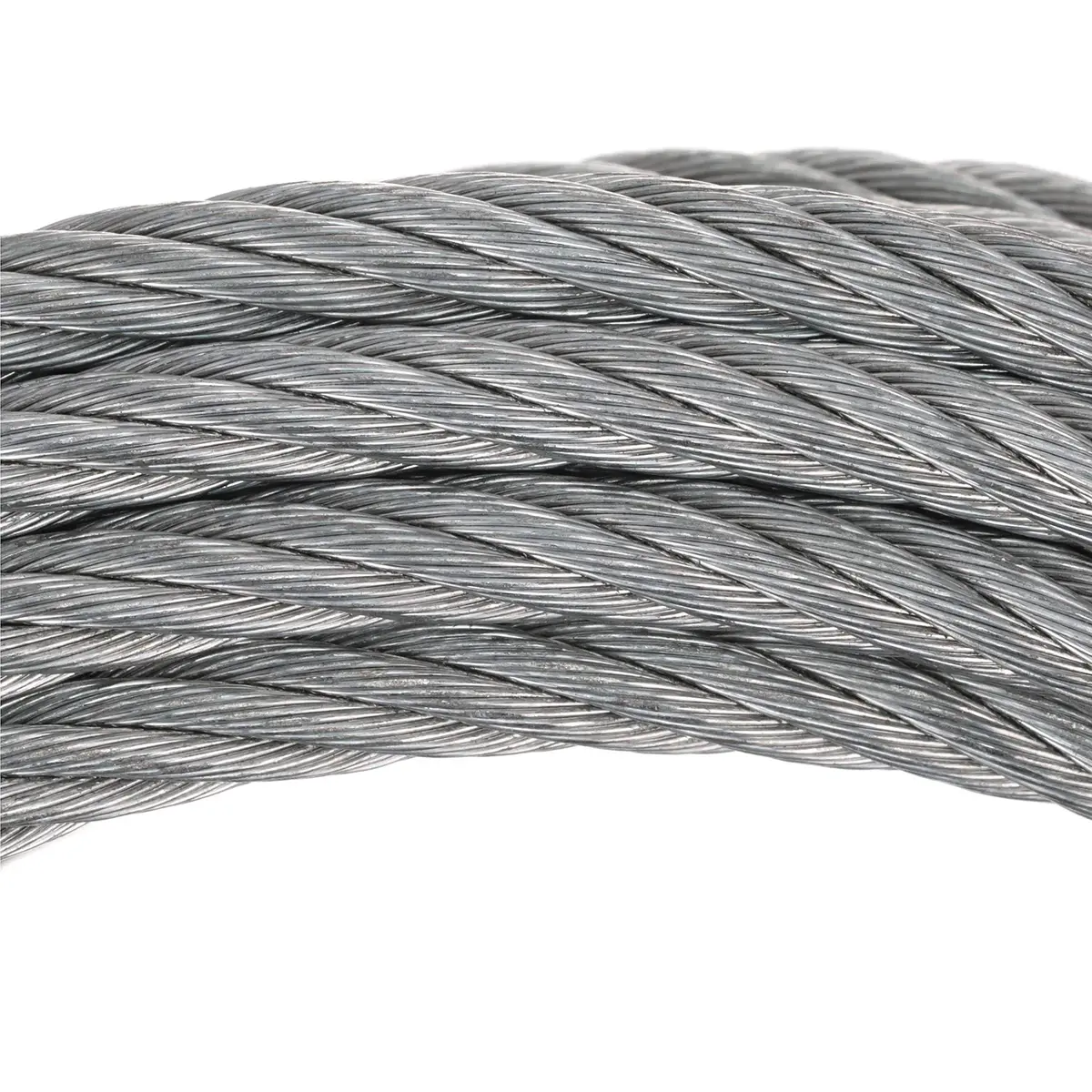 Seachoice Steel Winch Cable w/Safety Hook, 3/16 in. (4.76mm) x 25 ft. (7.62m), 4000-Lb. Tensile Strength | Heavy-Duty Marine Cable - view 5