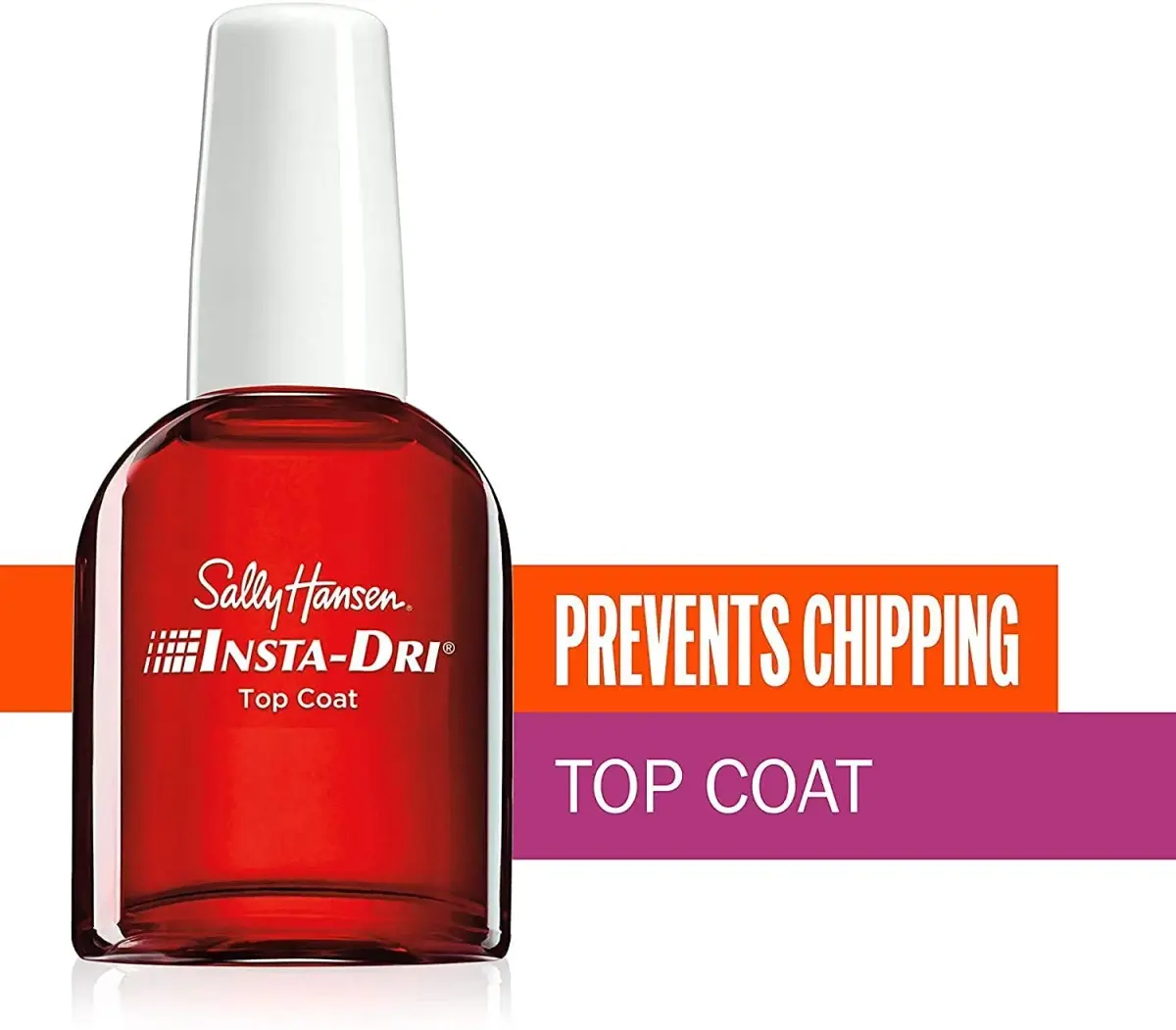 Sally Hansen Insta-Dri® Clear Top Coat 13.3ml (0.45 Fl Oz) | Quick Dry, Long-Lasting Shine - view 5