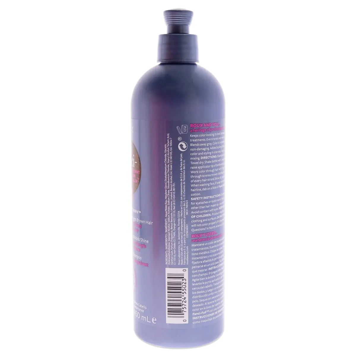 Roux Fanci-Full Temporary Hair Color Rinse 15.2 Fl Oz | Instantly Blends Gray & Adds Shine (70-120 chars) - view 2
