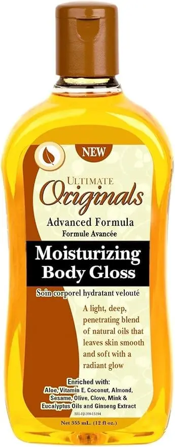 Africa's Best Ultimate Originals Moist Body Gloss 355ml | Deep Moisturizing & Radiance - view 3