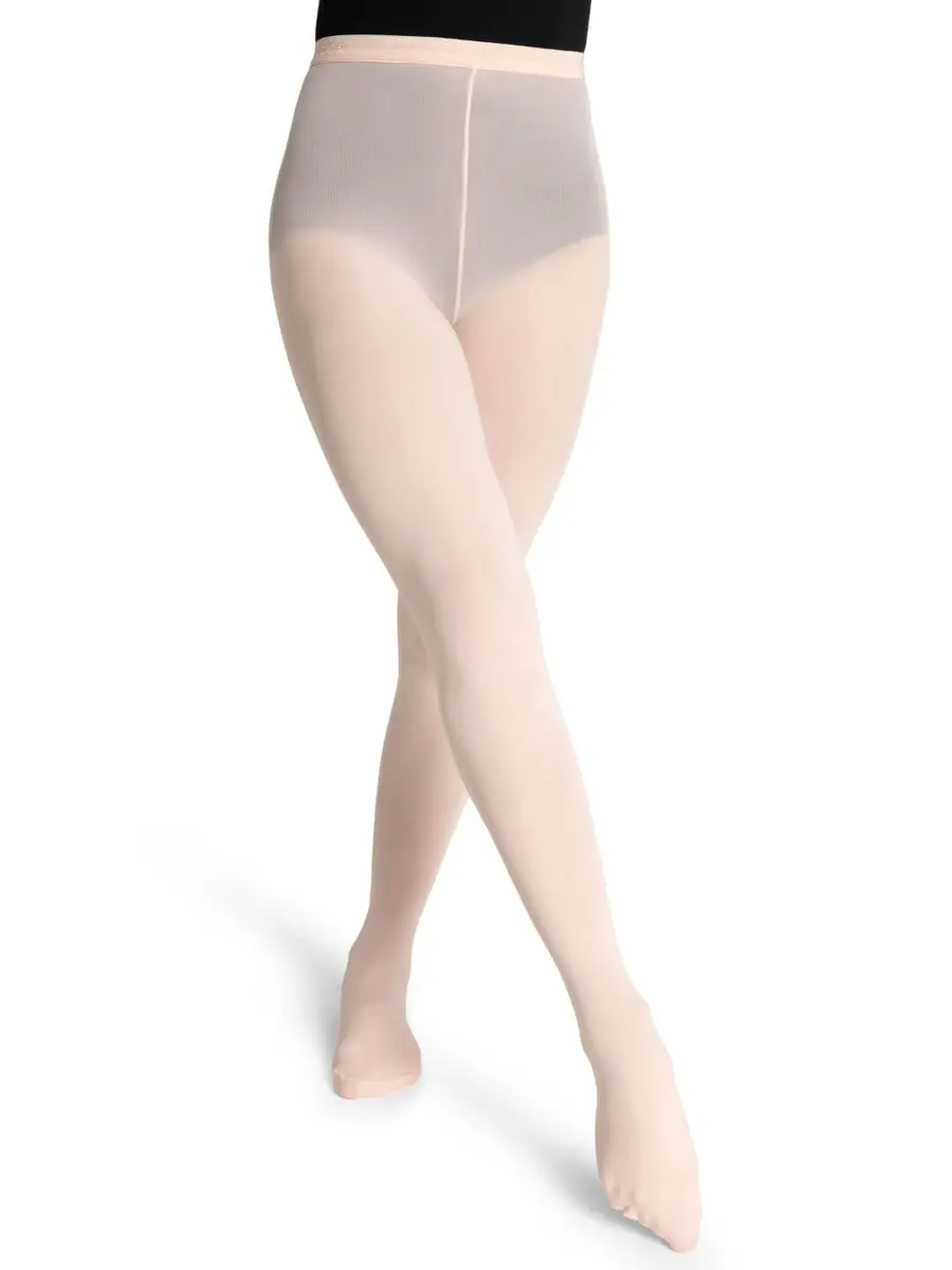 Capezio Ultra Soft Transition Tight, Ballet Pink, S-M | Versatile Dance Essential - main product image