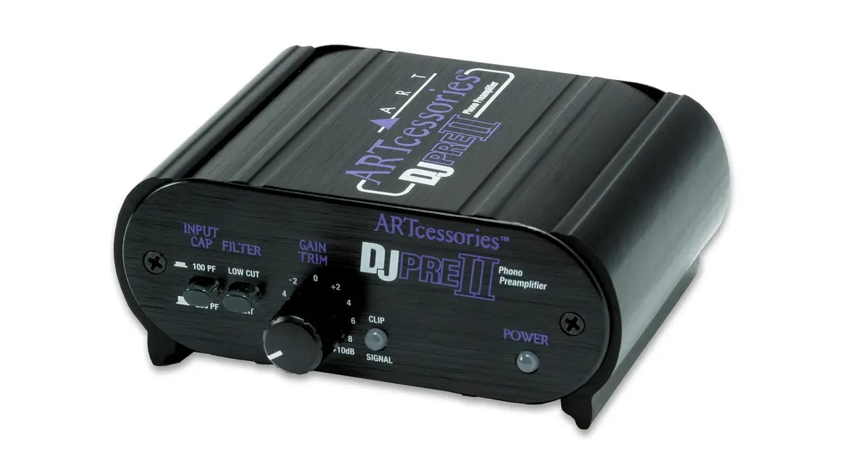 ART DJPREII Phono Preamplifier 12V DC (0.42 Fl Oz) | Connect Turntables to Audio Systems - main product image