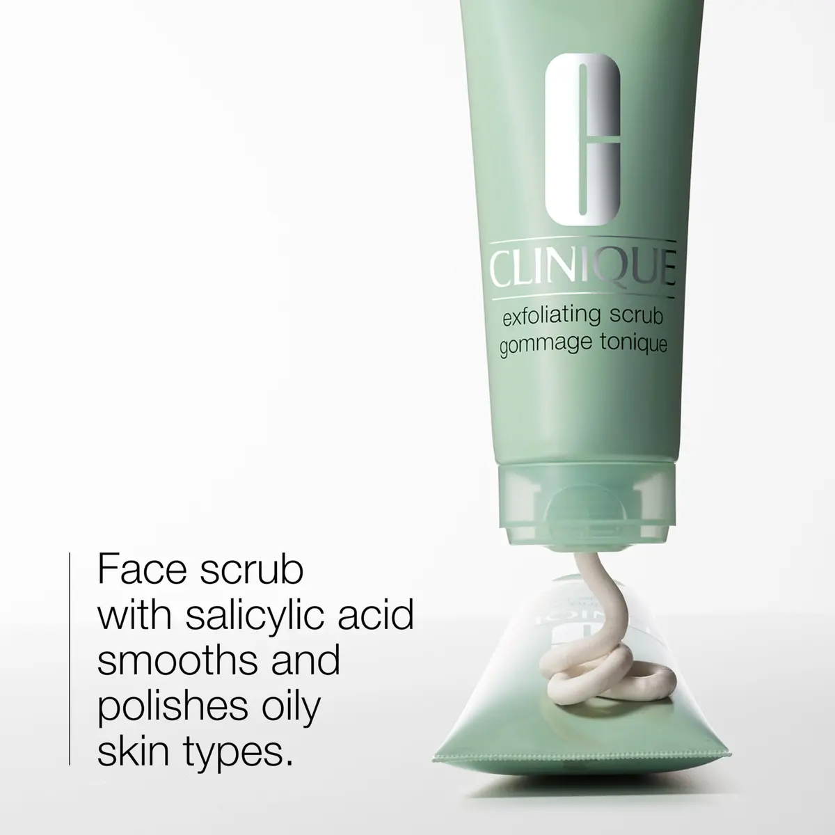 Clinique Exfoliating Face Scrub with Salicylic Acid for Oily Skin Types | Refreshing & Refining, 3.4 Fl Oz - view 2