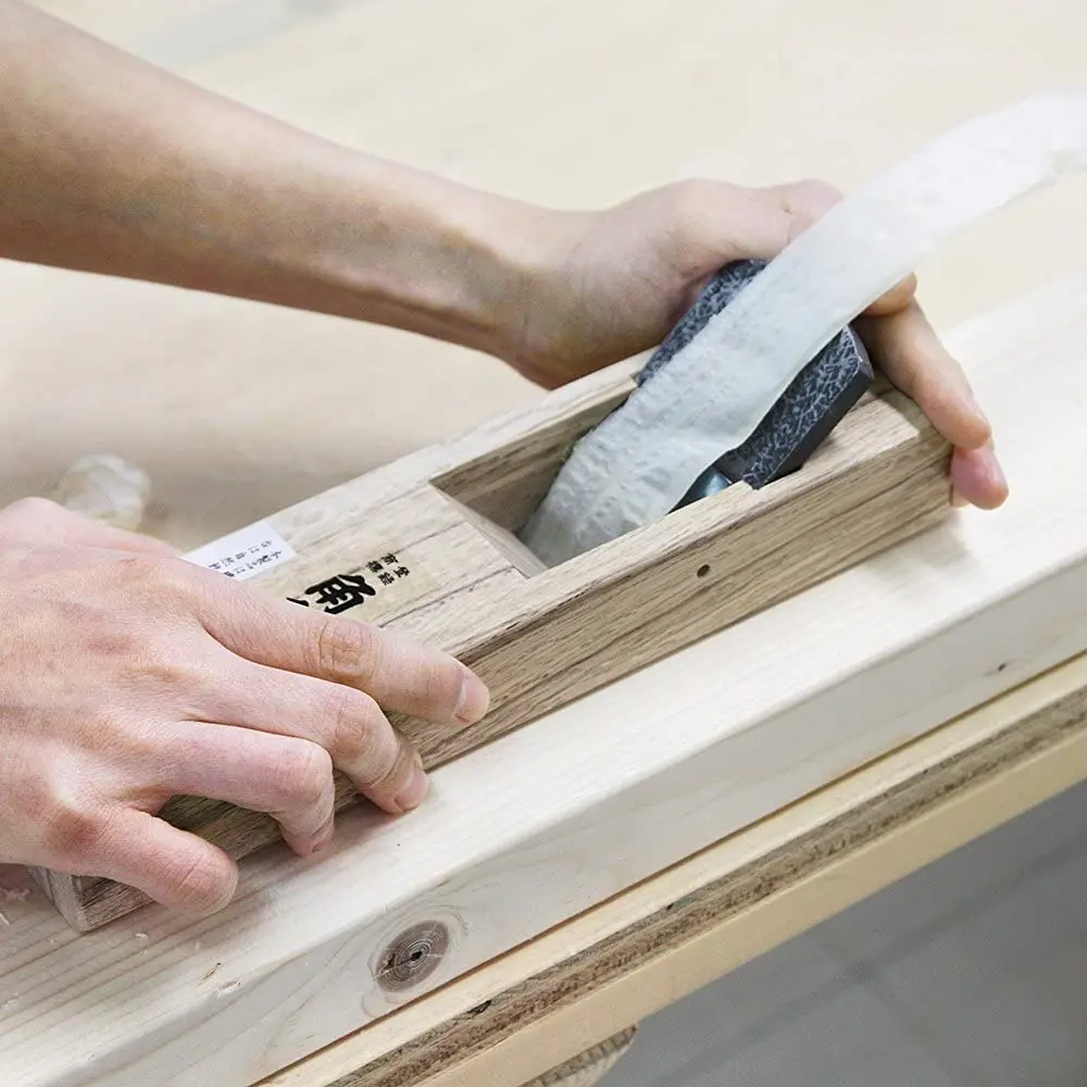 KAKURI Japanese Hand Plane 50mm (1.97") Woodworking Block Plane 24.1 cm (9.5") | Pull Stroke for Smooth Finishes - view 2
