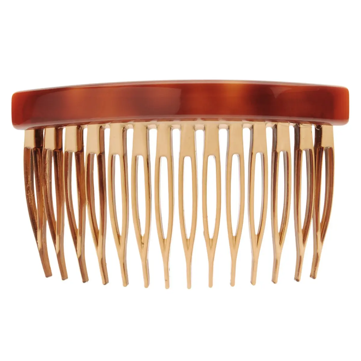 France Luxe Basic Side Comb Tortoise | Handcrafted in France for Secure Styling - main product image