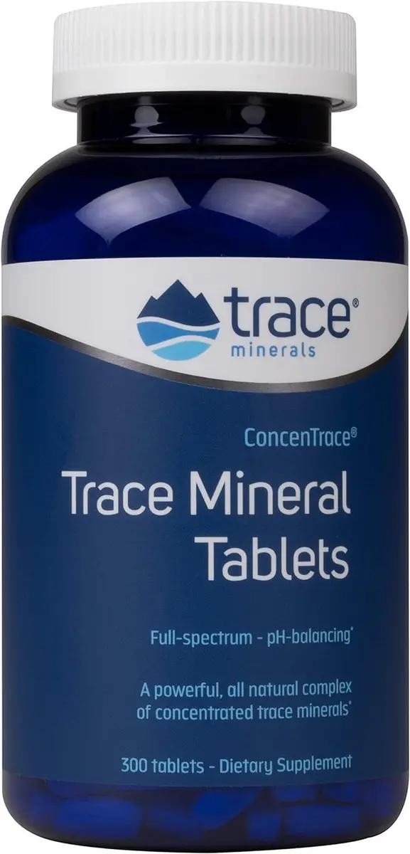 Trace Minerals ConcenTrace Ionic Trace Mineral Tablets, 300 Tablets | Supports Energy & Digestion - view 4