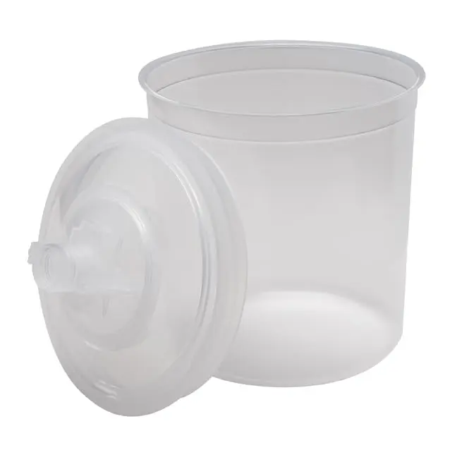 3M PPS Original Series Paint Spray Cup Lids and Liners Kit, 16000 | 22 oz, 200-micron Filter, Less Waste - view 8