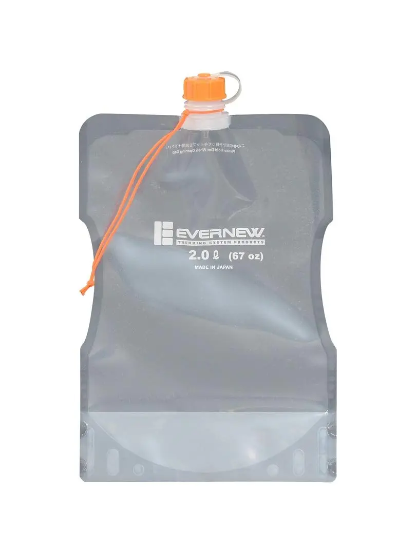 Evernew Water Carry System 2L | Shock Cord & Gusseted Bottom for Outdoor Use - main product image
