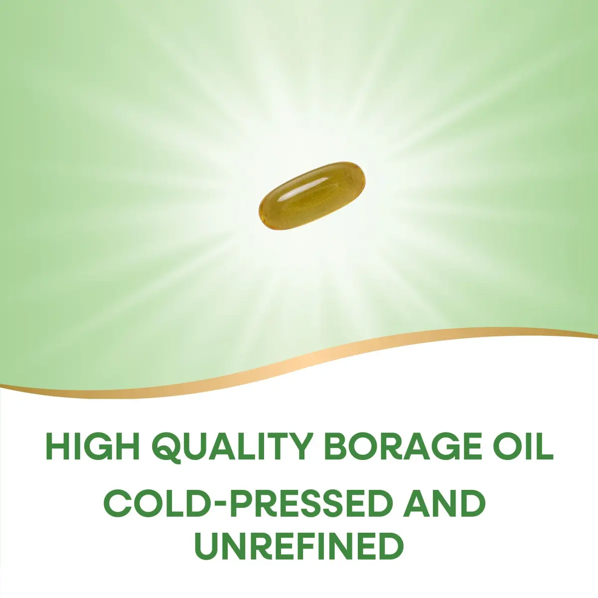 Nature's Way Borage Oil Softgels 60 Count | 740 mg Omega-6 Fatty Acids Per Serving - view 3