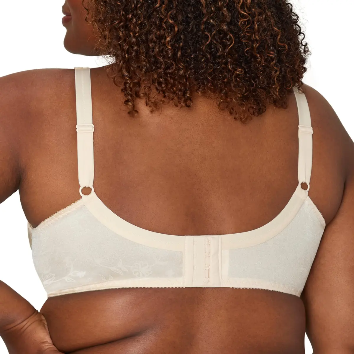 Playtex Secrets Signature Floral Underwire Full Coverage Bra 34D | Support & Vintage Style - view 3
