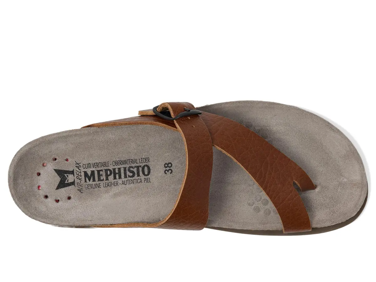 Mephisto Women's Helen Sandals | Soft-Air Cork Support, Adjustable Strap, Leather Comfort (70-120 chars) - view 2