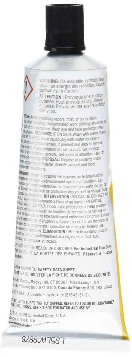 Loctite Hysol 1C White Adhesive 4oz | High Temp & Chemical Resistant - view 2