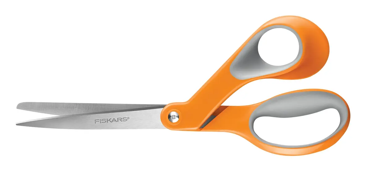 Fiskars 8-Inch Softgrip Scissors | Precision Stainless Steel Blades for Office & Home Use - view 3