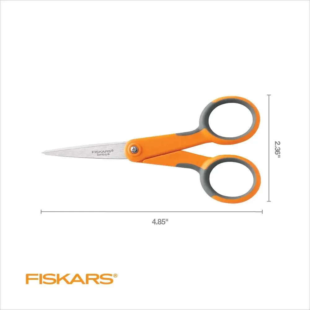 Fiskars SoftGrip Micro-Tip Scissors - 12.7cm (5 Inch) | Precision Fabric Cutting - view 3