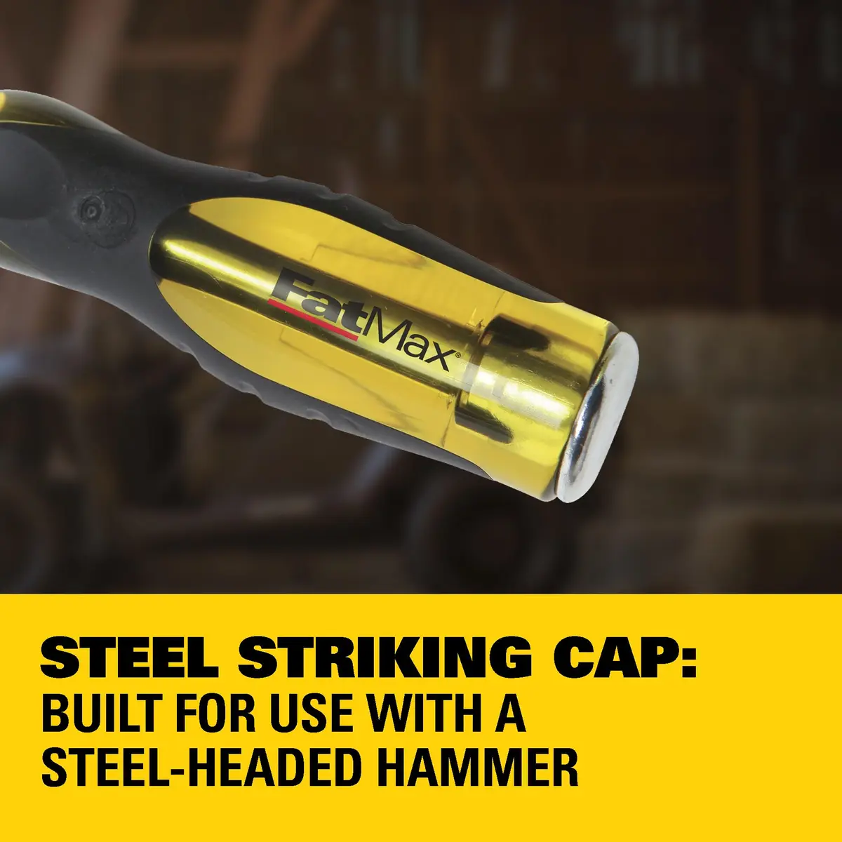 Stanley 16-978 1-Inch Wide FatMax Short Blade Chisel | High-Performance Woodworking Tool - view 4