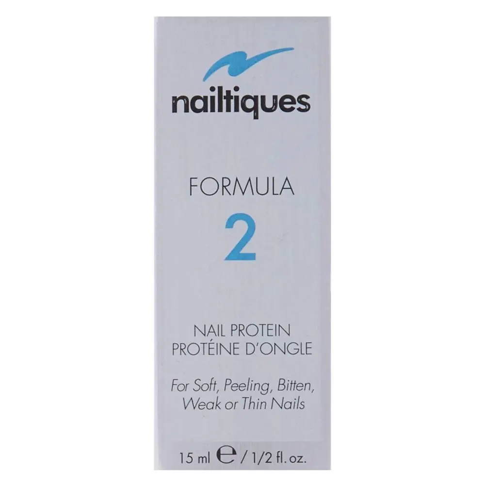 Nailtiques Formula 2 Nail Protein 0.5 oz. | Strengthens & Bonds Peeling Nails - view 2