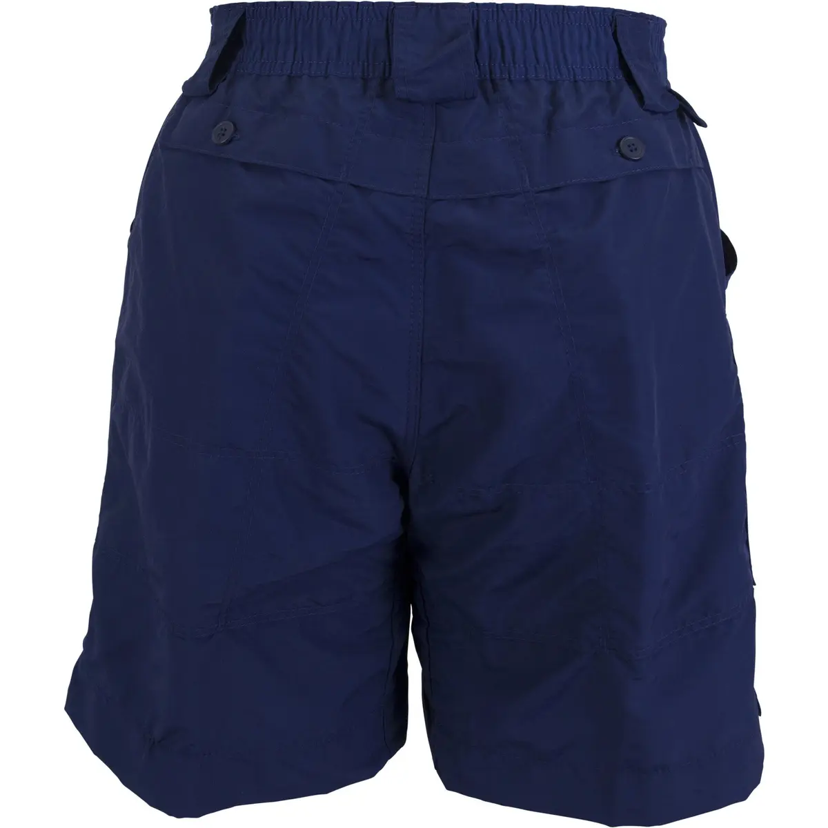 AFTCO Original Fishing Shorts Long Navy | Durable Nylon, 7 Pockets, 18" Outseam - view 3