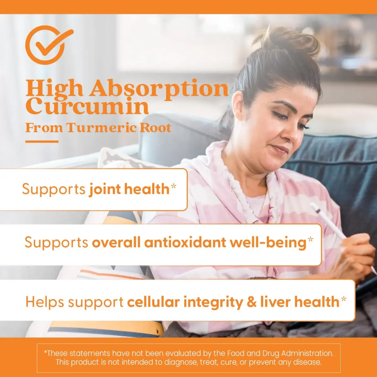 Doctor's Best Turmeric Curcumin 1000mg Veggie Capsules | High Absorption with BioPerine & C3 Complex - view 6