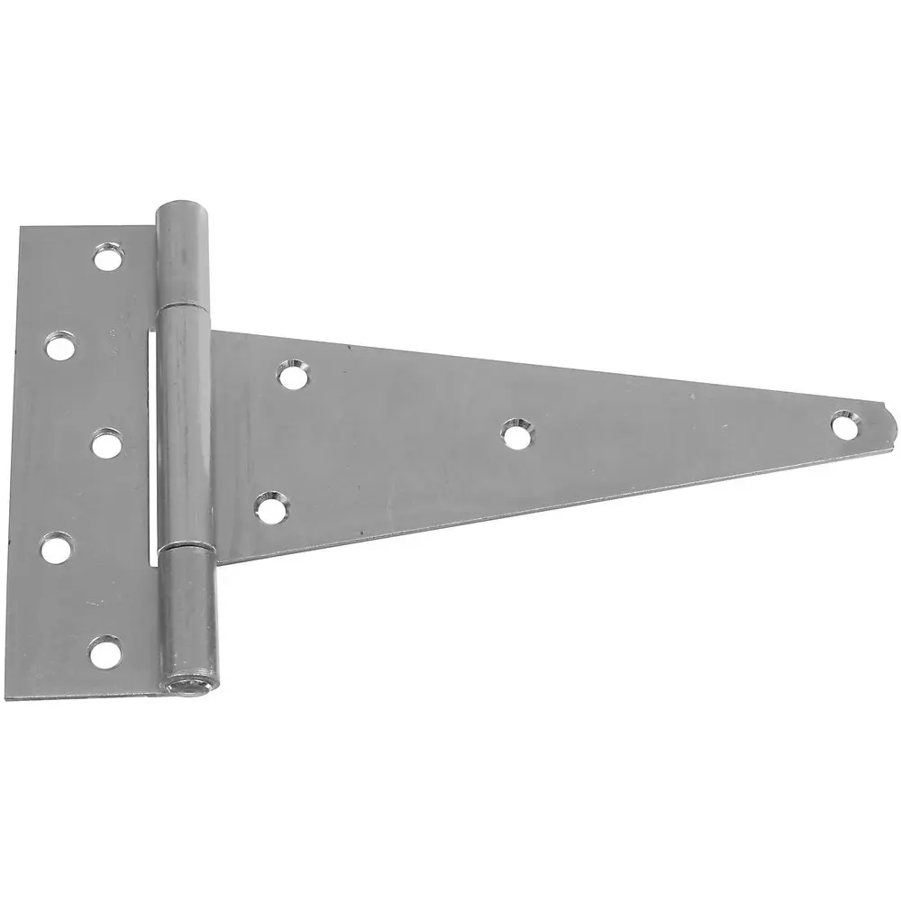 National Hardware 286BC 12 X-Heavy T-Hinge, Zinc | Heavy-Duty Zinc Plated Door Hinge - main product image