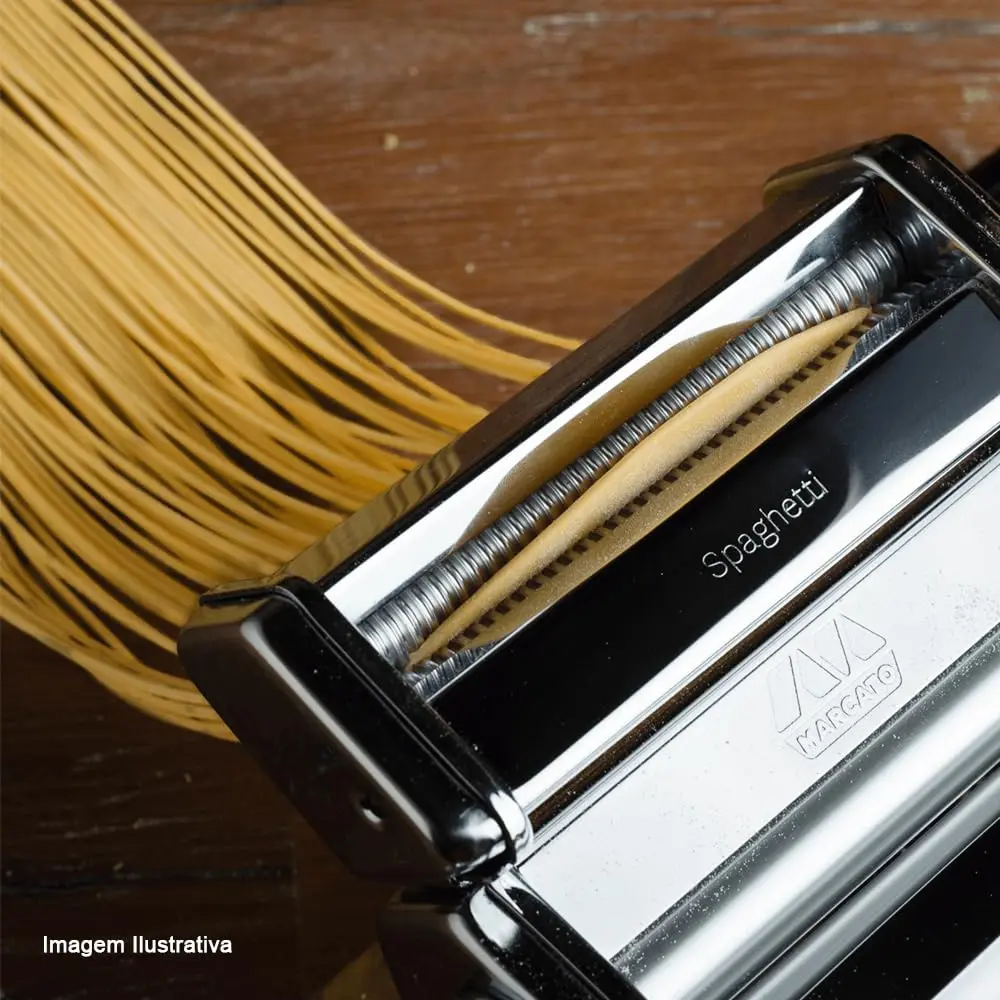 Marcato Pasta Maker Atlas 150 Spaghetti Attachment | Italian Design for Fresh Pasta (70-120 chars) - view 3