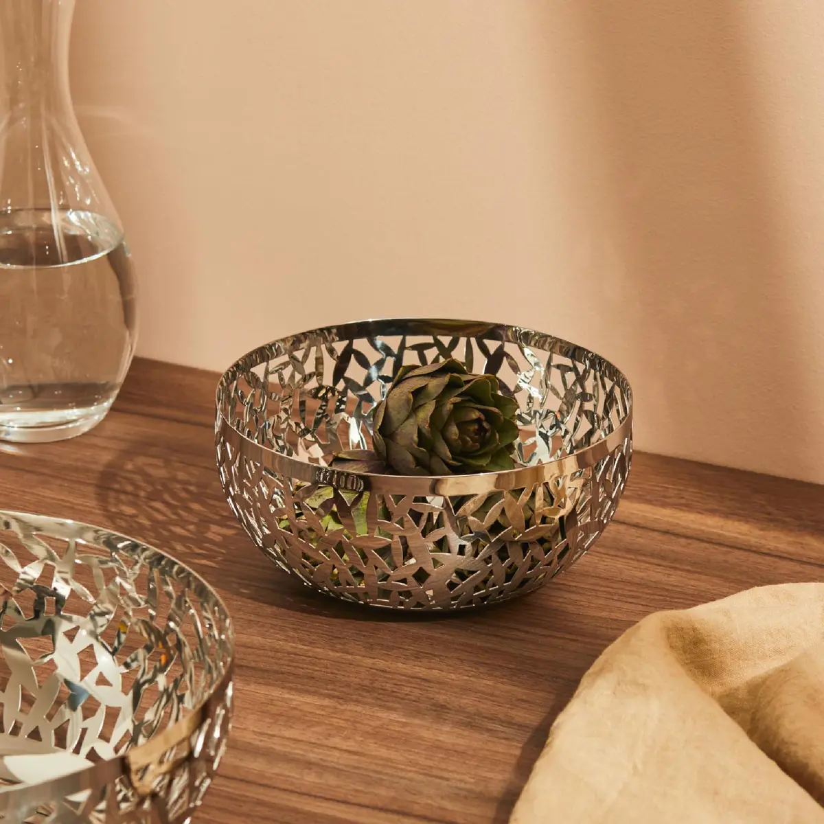 Alessi Cactus! Fruit Bowl, Small | Stainless Steel, Hand Wash Only, 8-1/4 inch Diameter - view 5