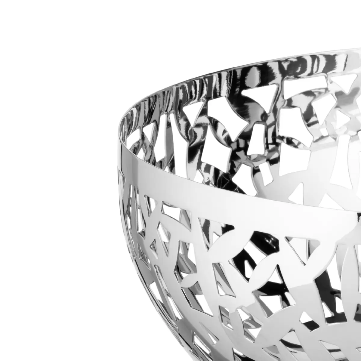 Alessi Cactus! Fruit Bowl, Small | Stainless Steel, Hand Wash Only, 8-1/4 inch Diameter - view 4