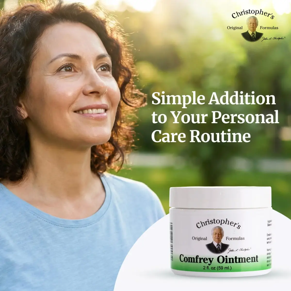 Christopher's Original Formulas Comfrey Ointment 2 oz (59 ml) | Traditional Herbal Skin Support - view 7