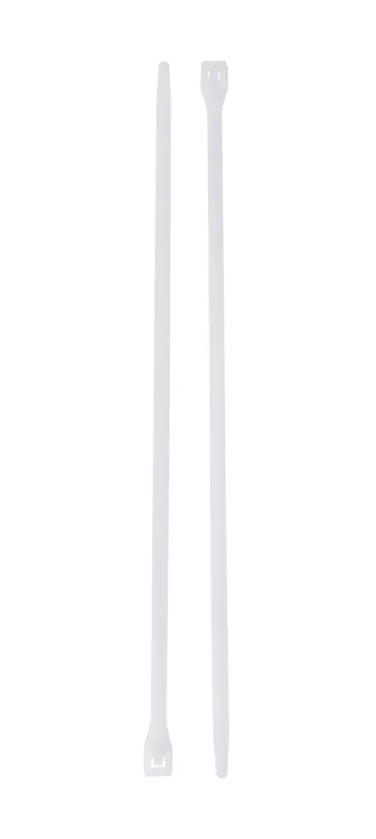 Gardner Bender 8 Inch 75 lb. Tensile Strength Nylon Cable Ties | 500 Pack, Natural Color - view 2