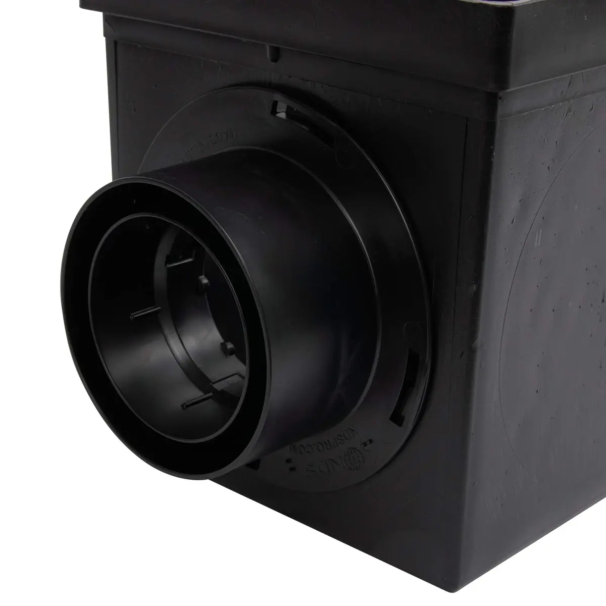 NDS Square Catch Basin Drain Kit 9-Inch Black | Handles 121 GPM Flow Rate - view 5