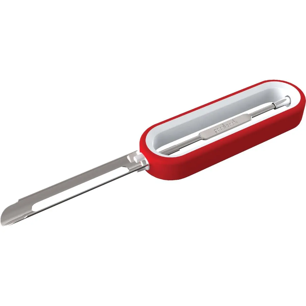GoodCook Classic Stainless Steel Peeler | Straight Blade, Dishwasher Safe - main product image