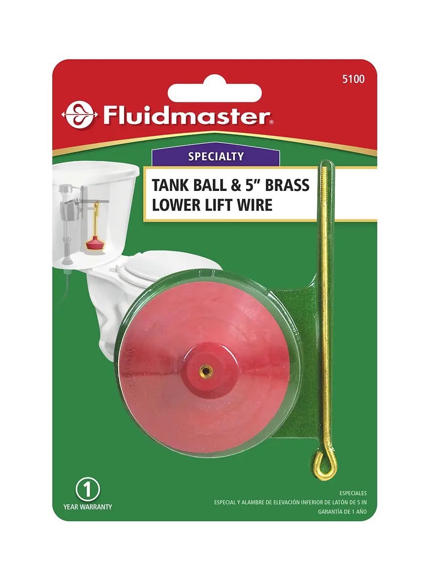 Fluidmaster 5100 Toilet Tank Ball and Rod | Fits All Brands - view 3