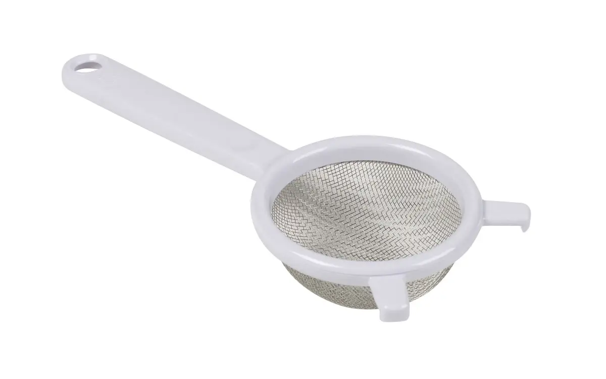 GoodCook 2.5-inch Fine Mesh Food Strainer | Stainless Steel & Plastic Frame, Dishwasher Safe - main product image
