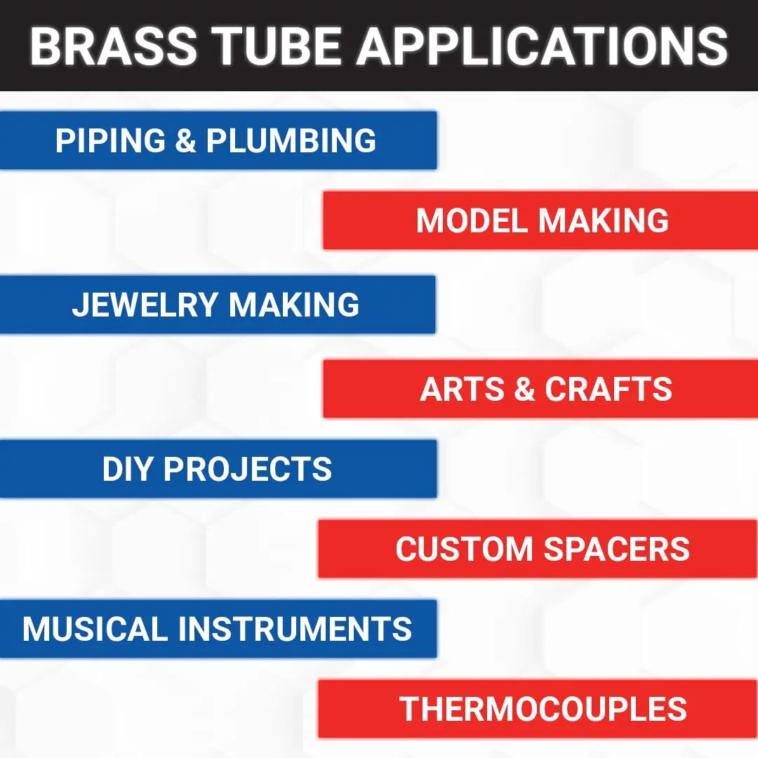 K & S Precision Metals Round Brass Tube 8127 - 3.18mm OD x 0.36mm Wall x 30.48cm Long | Seamless ASTM B135 Alloy 260/272 - view 6