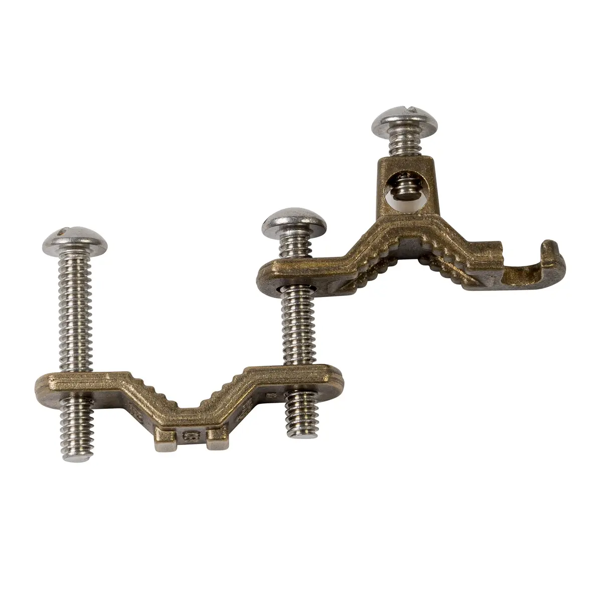 Gardner Bender 14-GRC Bronze Ground Rod Clamp 1/2 in. - 1-3/8 in. | Direct Burial Rated - view 2