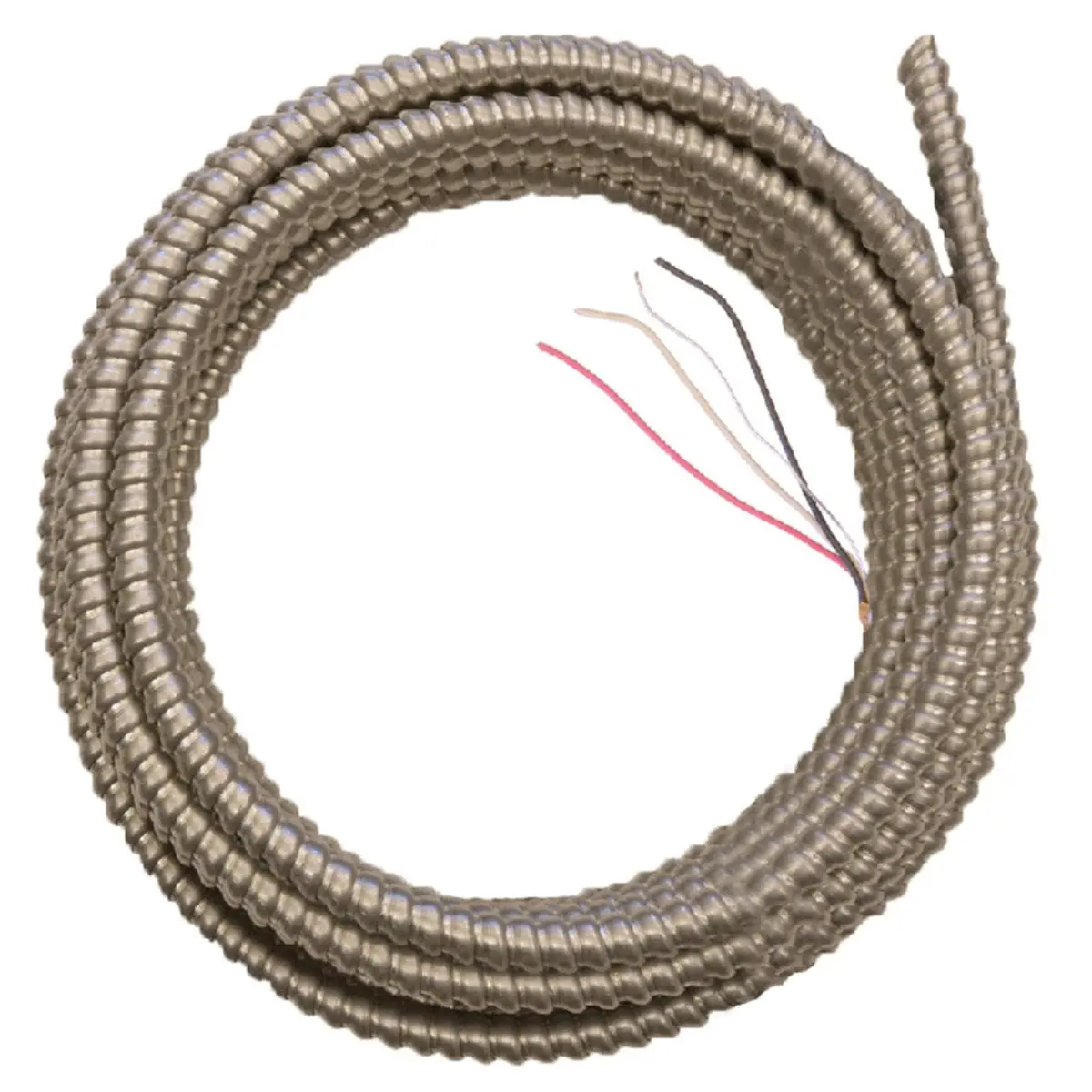 Southwire 68582622 50 ft. 14-3 Solid CU Armorlite Metal-Clad Cable | Aluminum - view 2