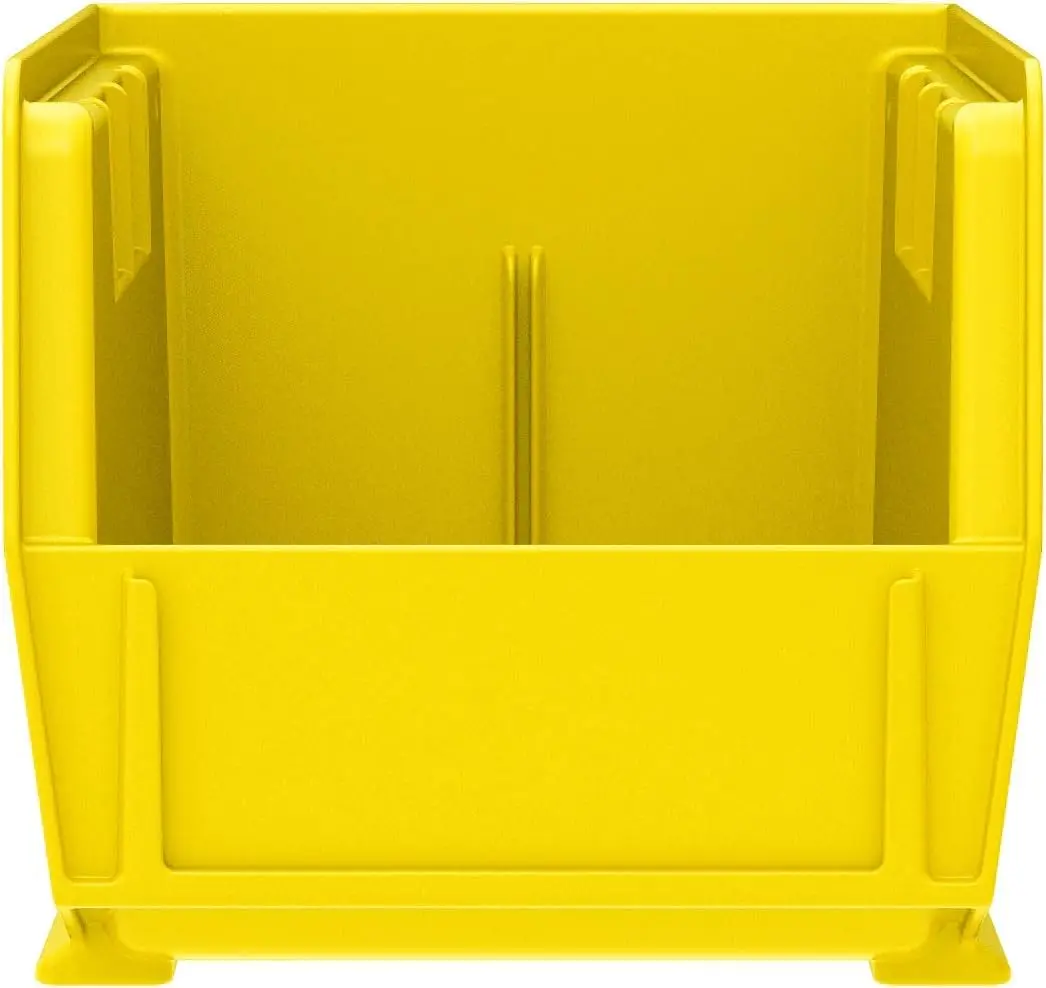 Akro-Mils 30230 AkroBins Plastic Storage Bins, 11"x5"x5", Yellow, 12-Pack | Heavy-Duty Stackable Organizer - view 8