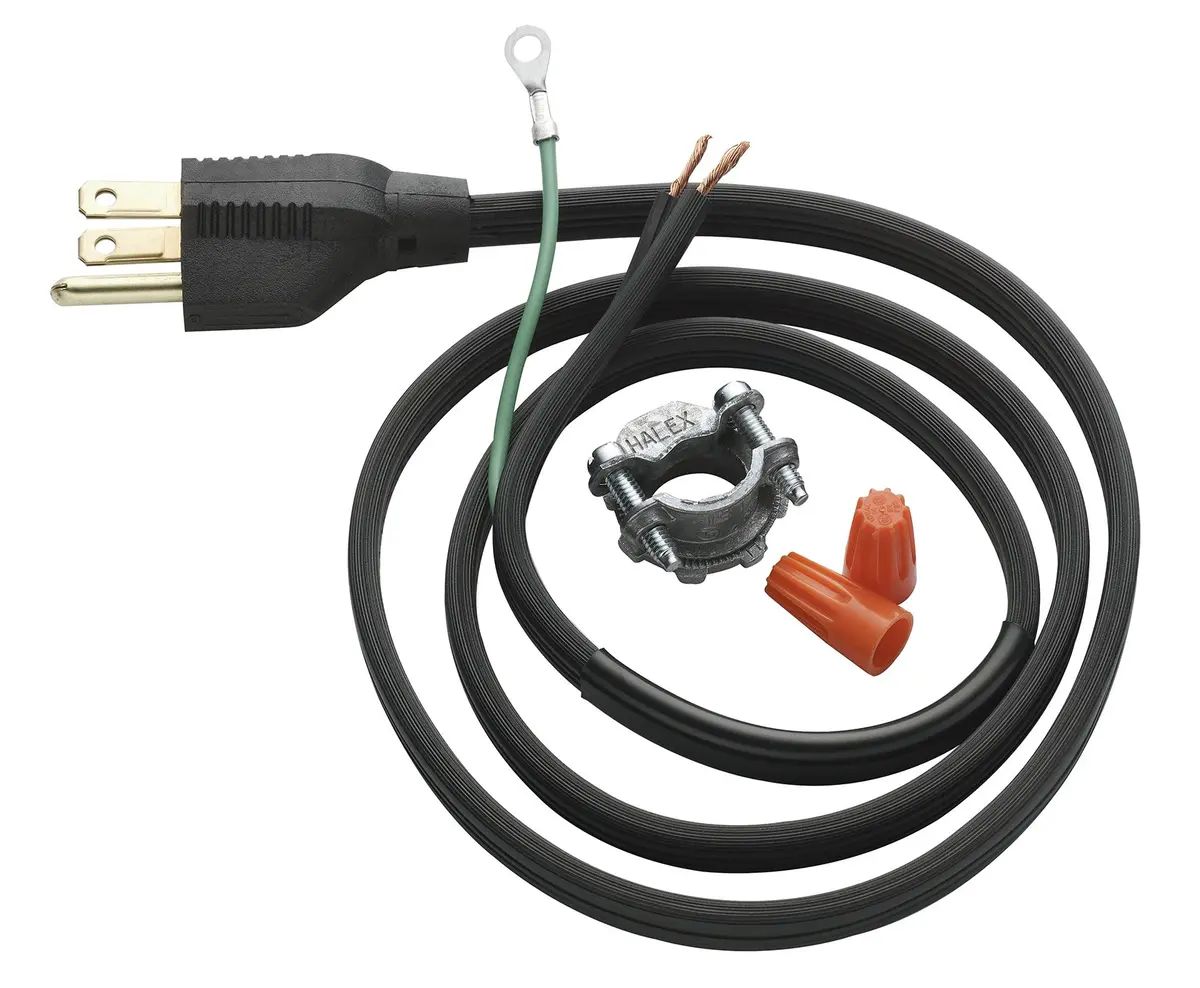InSinkErator Power Cord Kit 3ft | Easy Install for Badger Series, 120V, Black - main product image