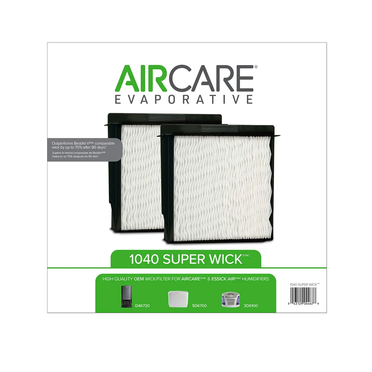 AIRCARE Replacement Wick 1 | AHAM Certified, Long-Lasting Humidifier Part - view 5