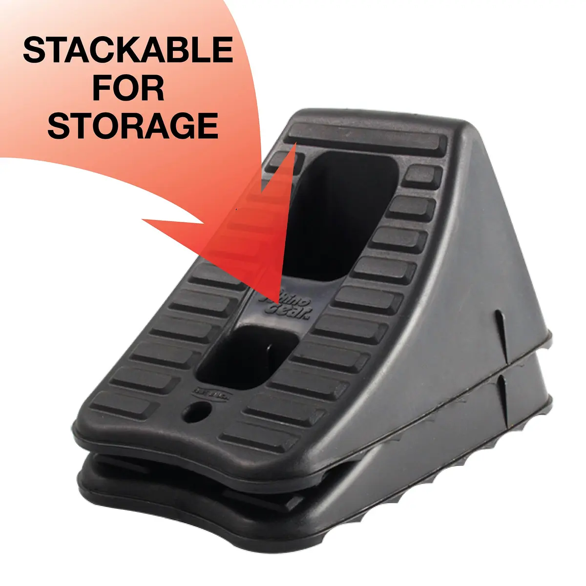 FloTool Heavy Duty Wheel Chock Set | 0.2 kg (0.44 lb) Each | Secure Vehicle Immobilization - view 4