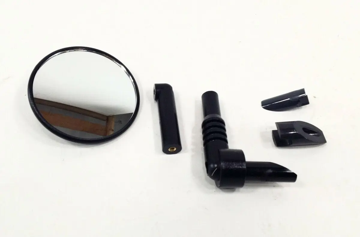 Mirrycle Mountain Bike Mirror | Universal Handlebar Mount | Convex Polycarbonate - view 3