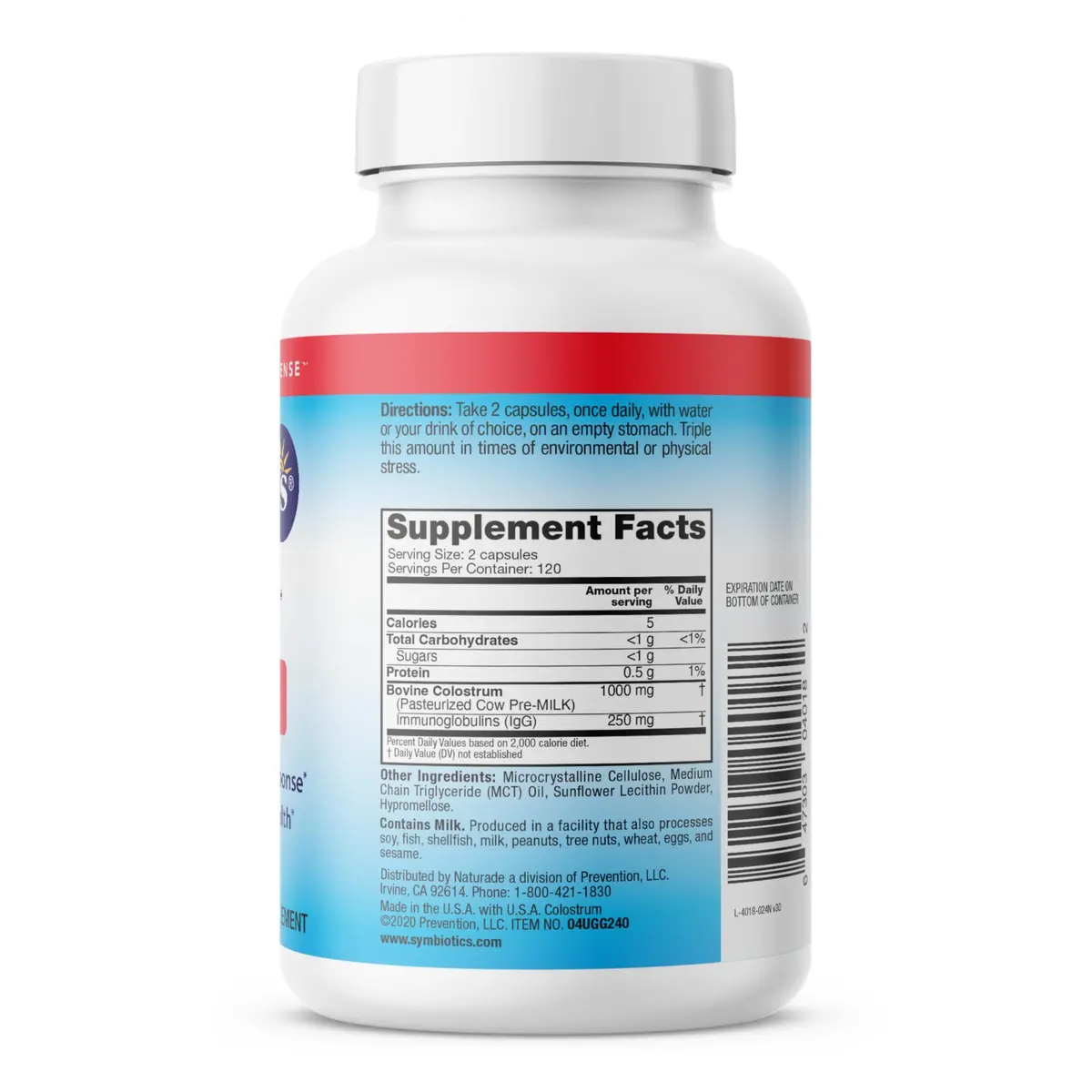 Symbiotics Colostrum Vegetable Capsules, 240 Count | Supports Immune & Digestive Wellness - view 7